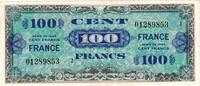 Frankreich 100 Francs 1945 Verso France, Série 2, VZ -