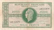 Frankreich 1000 Francs Marianne, Undated (1945), 70E, SS+ -