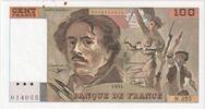 Frankreich 100 Francs Delacroix, N.255, VZ -