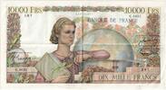 Frankreich 10,000 Francs Génie Français, 1953-04-02, C.4631, SS+ -