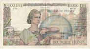 Frankreich 10,000 Francs Génie Français, 1947-01-09, M.439, S+ -