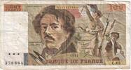 Frankreich 100 Francs Delacroix, C.85, S+ -