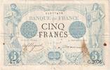 Frankreich 5 Francs Noir, 1873-03-14, C.2076, SGE+ -