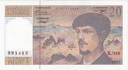 Frankreich 20 Francs Debussy, K.048, UNZ -