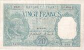 Frankreich 20 Francs Bayard, 1918-06-06, P.4709, SS+ -