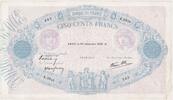 Frankreich 500 Francs Bleu et Rose, 1939-12-28, K.3916, VZ -