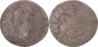 Frankreich 5 Centimes Münze, Dupré, Metz, SGE+, Kupfer, Gadoury:126a -