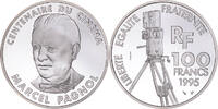 Frankreich 100 Francs Münze, Marcel Pagnol, Monnaie de Paris, ESSAI -
