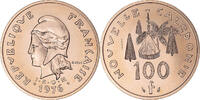 Neukaledonien 100 Francs Münze, Monnaie de Paris, ESSAI, STGL -