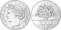 Frankreich 100 Francs Münze, Fraternité, Monnaie de Paris, ESSAI -
