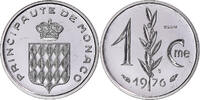 Monaco Centime Münze, Rainier III, Monnaie de Paris, ESSAI, STGL -
