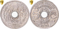 Frankreich 5 Centimes Lindauer, Paris, Kupfer-Nickel, PCGS -
