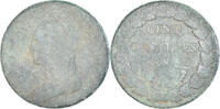 Frankreich 5 Centimes Münze, Dupré, Paris, SGE, Kupfer, Gadoury:126/126a -
