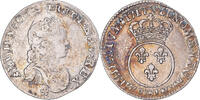 Frankreich 1/10 Écu vertugadin Münze, Louis XV, Nantes, réformé, S+ -