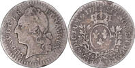 Frankreich 1/20 Écu à la vieille tête Münze, Louis XV, Paris, S -