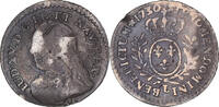 Frankreich 6 Sols, 1/20 ECU Münze, Louis XV, 1/20 Écu aux branches d'olivier (6 sols), 6 -