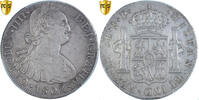 Peru 8 Reales 1807 LIMAE Münze, Charles IV, Lima, PCGS, SS Cleaned-XF Detail
