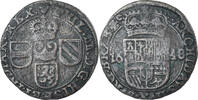 Spanische Niederlande Liard, Oord Münze, Philippe IV, Brussels, S+ -