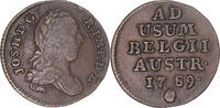 AUSTRIAN NETHERLANDS Liard, Oord Münze, Joseph II, Brussels, S+ -