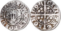 Großbritannien Penny Münze, Edward I, II, III, London, S+, Silber -