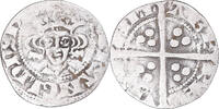 Großbritannien Penny Münze, Edward I, II, Berwick-on-Tweed, S+, Silber -
