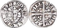 Großbritannien Penny Münze, Edward I, Newcastle, S+, Silber -