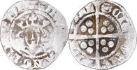 Großbritannien Penny Münze, Edward I, II, III, Bury St. Edmunds, S+, Silber -