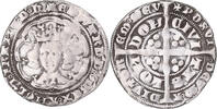 Großbritannien Gros Münze, Edward III, London, S+, Silber -