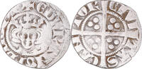Großbritannien Penny Münze, Edward I, II, III, Canterbury, S+, Silber -