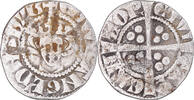 Großbritannien Penny Münze, Edward I, II, III, Canterbury, S+, Silber -