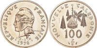 Neukaledonien 100 Francs Münze, Monnaie de Paris, ESSAI, STGL -