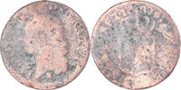 Frankreich Sol Münze, Louis XVI, SGE+, Kupfer, KM:578.16, Gadoury:350 -