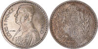 Monaco 10 Francs Münze, Louis II, Monnaie de Paris, ESSAI, UNZ -
