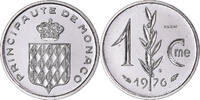 Monaco Centime Münze, Rainier III, Monnaie de Paris, ESSAI, STGL -
