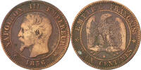 Frankreich 2 Centimes Münze, Napoleon III, Napoléon III, Rouen, S -