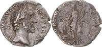 Denarius Münze, Antoninus Pius, Rome, S+, Silber, RIC:286a -