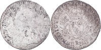 Frankreich 1/2 Ecu Münze, Louis XV, 1/20 Ecu aux branches d'olivier, Reims, S -