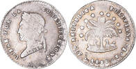 Bolivien 1/2 Sol Münze, Potosi, S, Silber, KM:118.2 -