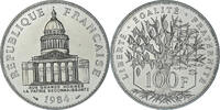 Frankreich 100 Francs Münze, Panthéon, Paris, série FDC, STGL -