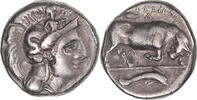 Nomos Lucania, Thourioi, Silber, S+, SNG-ANS:1046, HGC:1-1262 -