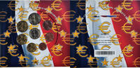 Frankreich 1 Cent to 2 Euro Monnaie de Paris, BU, STGL -