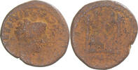 Semis Münze, Augustus, Lugdunum, SGE+, Bronze, RIC:246 -