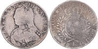 Frankreich 1/2 Ecu aux branches d'olivier Münze, Louis XV, Bayonne, S -