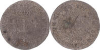 Frankreich 2 Sols Münze, Louis XV, Montpellier, SGE+, Billon -
