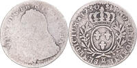 Frankreich 1/10 Écu aux branches d'olivier Münze, Louis XV, Besançon -