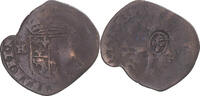 Frankreich Quinzain (Douzain contremarqué) Münze, Louis XIII, S -