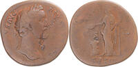 Sesterz Münze, Antoninus Pius, Rome, S, Bronze, RIC:886 -