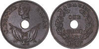 Sarawak Cent Münze, Charles J. Brooke, Heaton, Birmingham, SS, Kupfer -