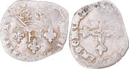 Frankreich Double Sol Parisis Münze, Henri III, S, Silber -