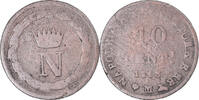 Italien Staaten 10 Centesimi Münze, KINGDOM OF NAPOLEON, Napoleon I -